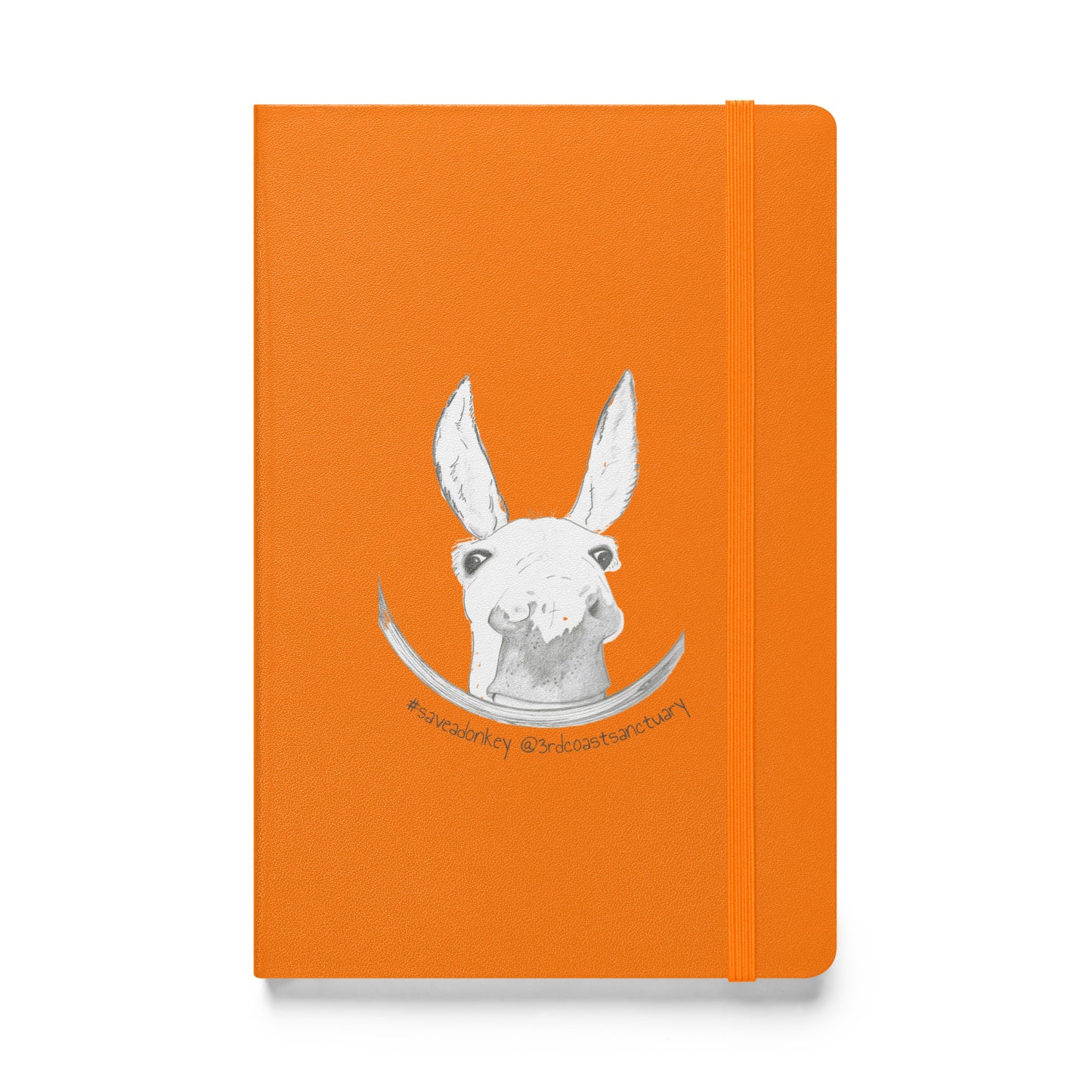 Sir Thomas of White Ass! Hardcover bound notebook