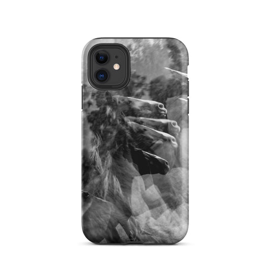 Tough Case for iPhone® featuring Mustangs from @3rdcoastsanctuary