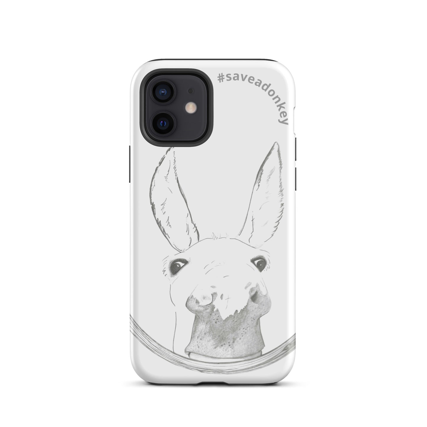 Tough iPhone® case featuring Thomas the donkey