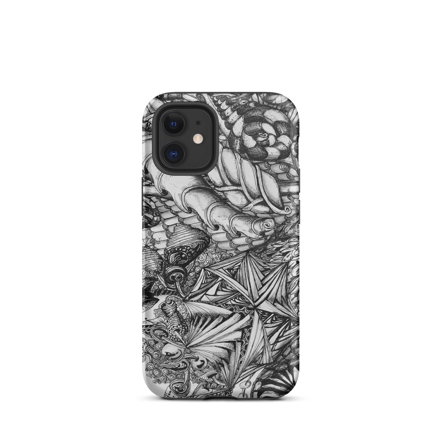 Tough iPhone case featuring artwork donated by Rick Glassman