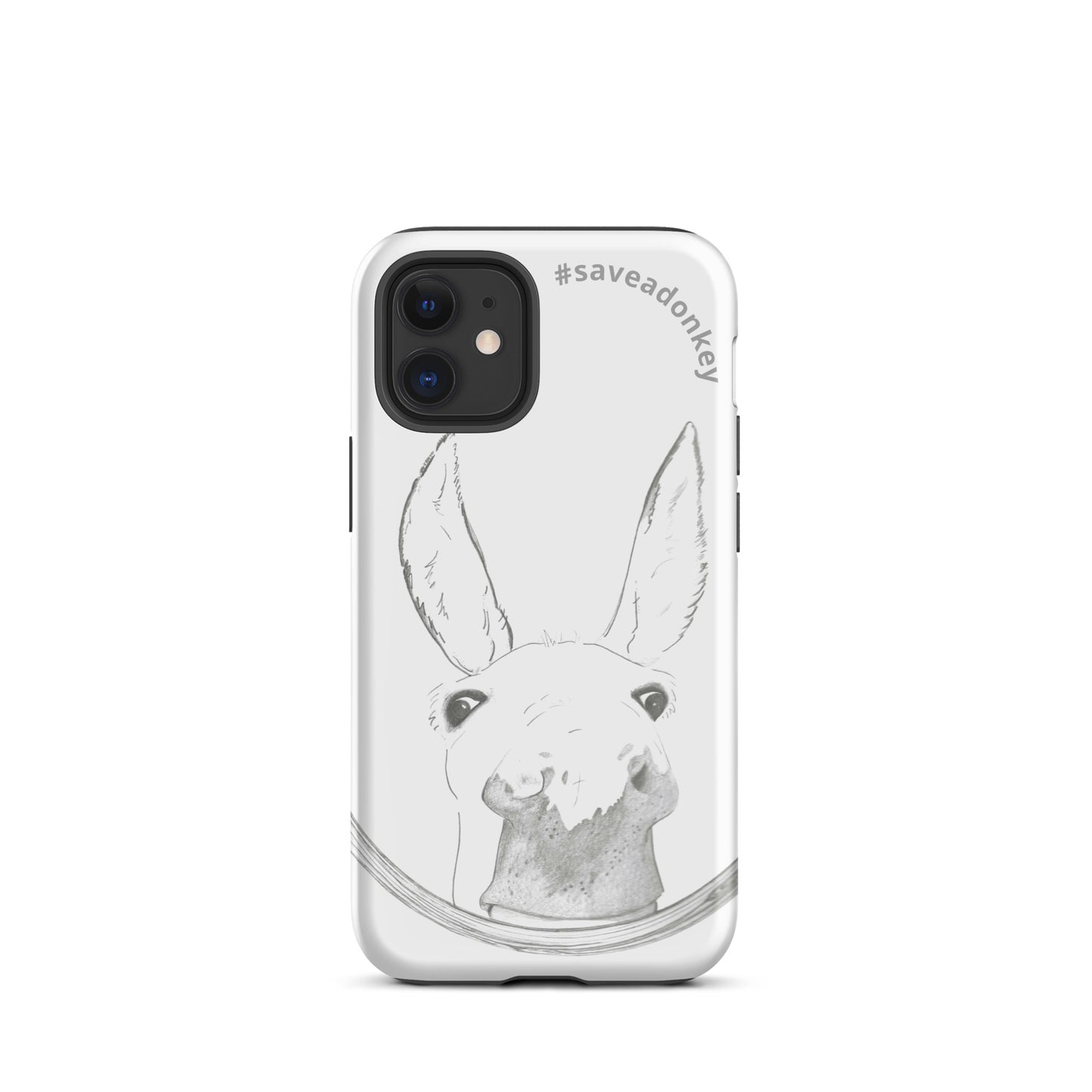 Tough iPhone® case featuring Thomas the donkey