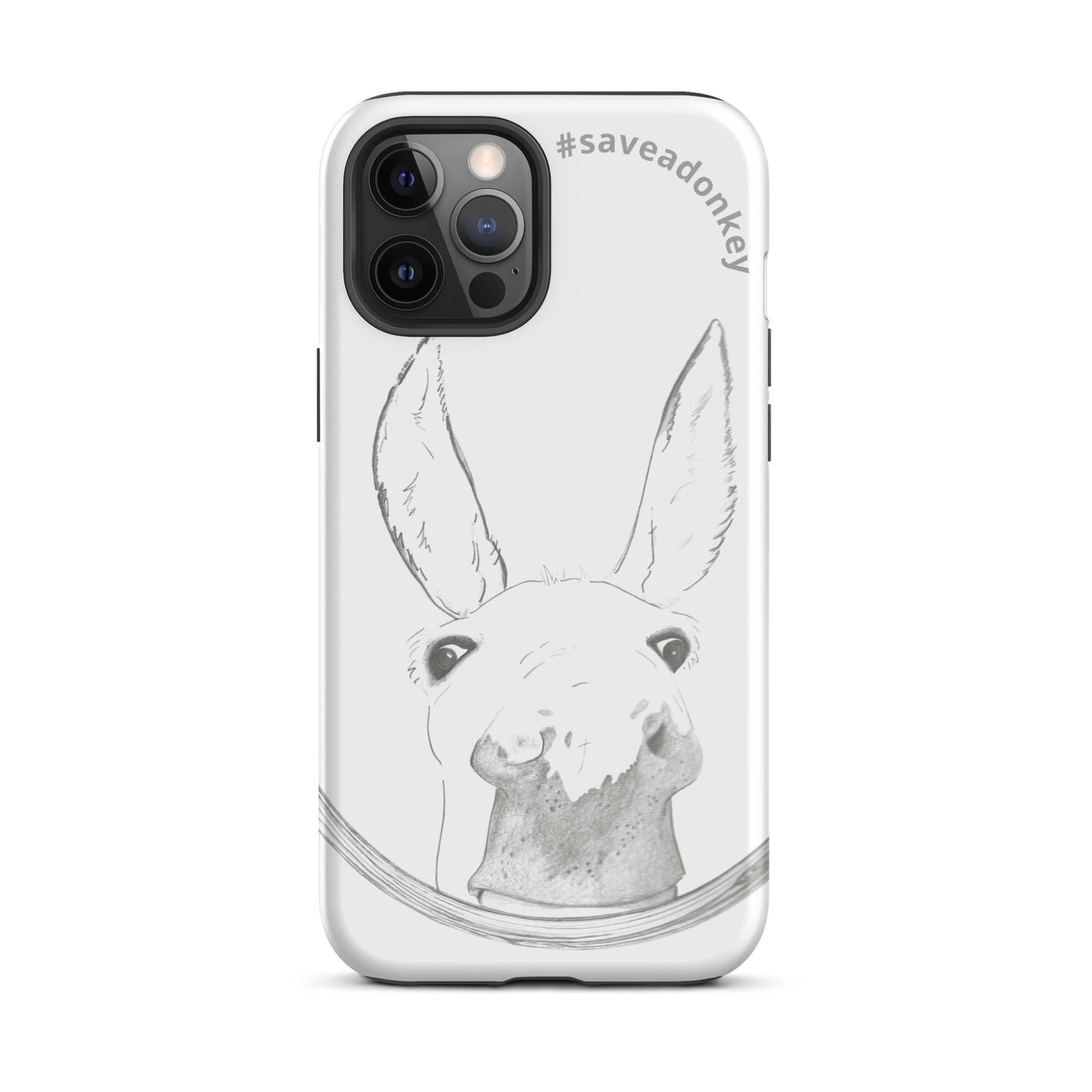 Tough iPhone® case featuring Thomas the donkey