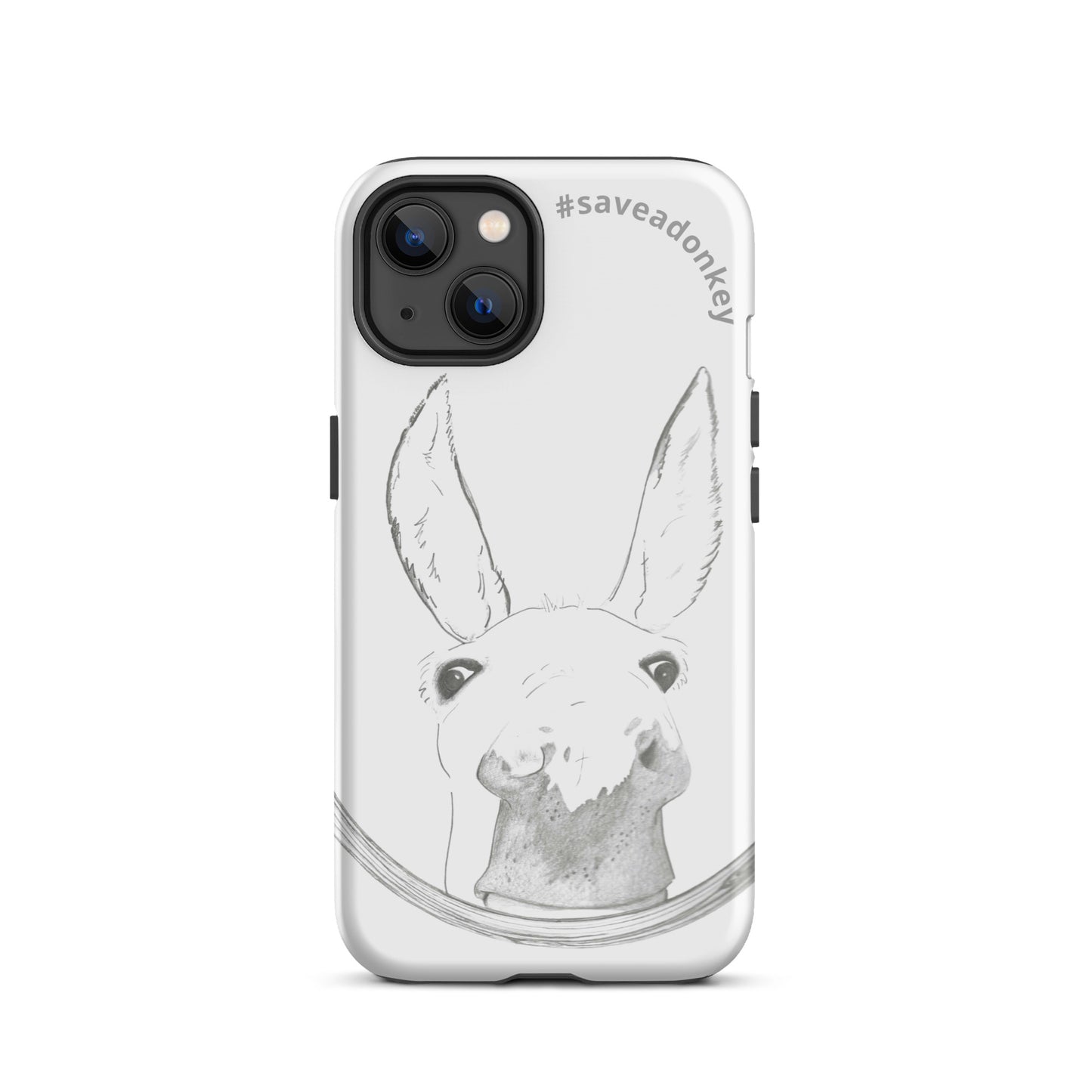 Tough iPhone® case featuring Thomas the donkey