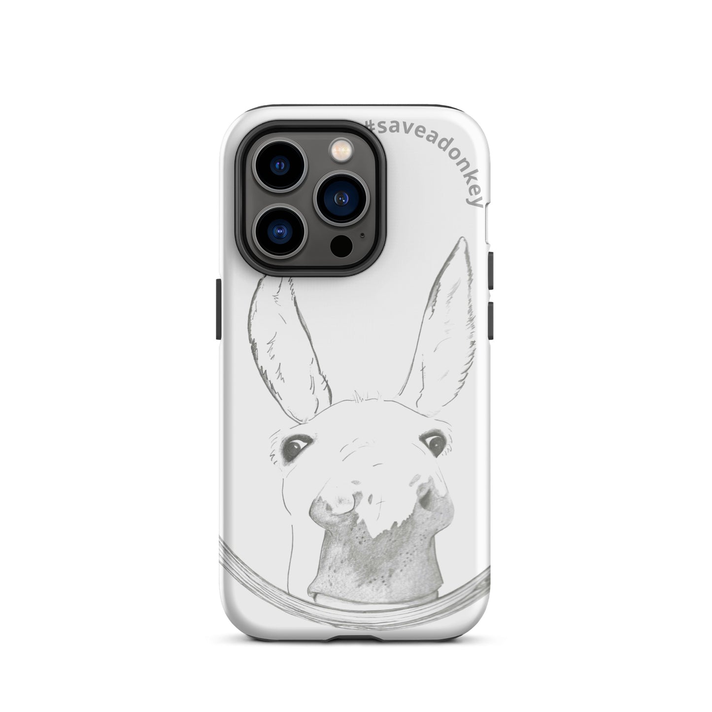 Tough iPhone® case featuring Thomas the donkey