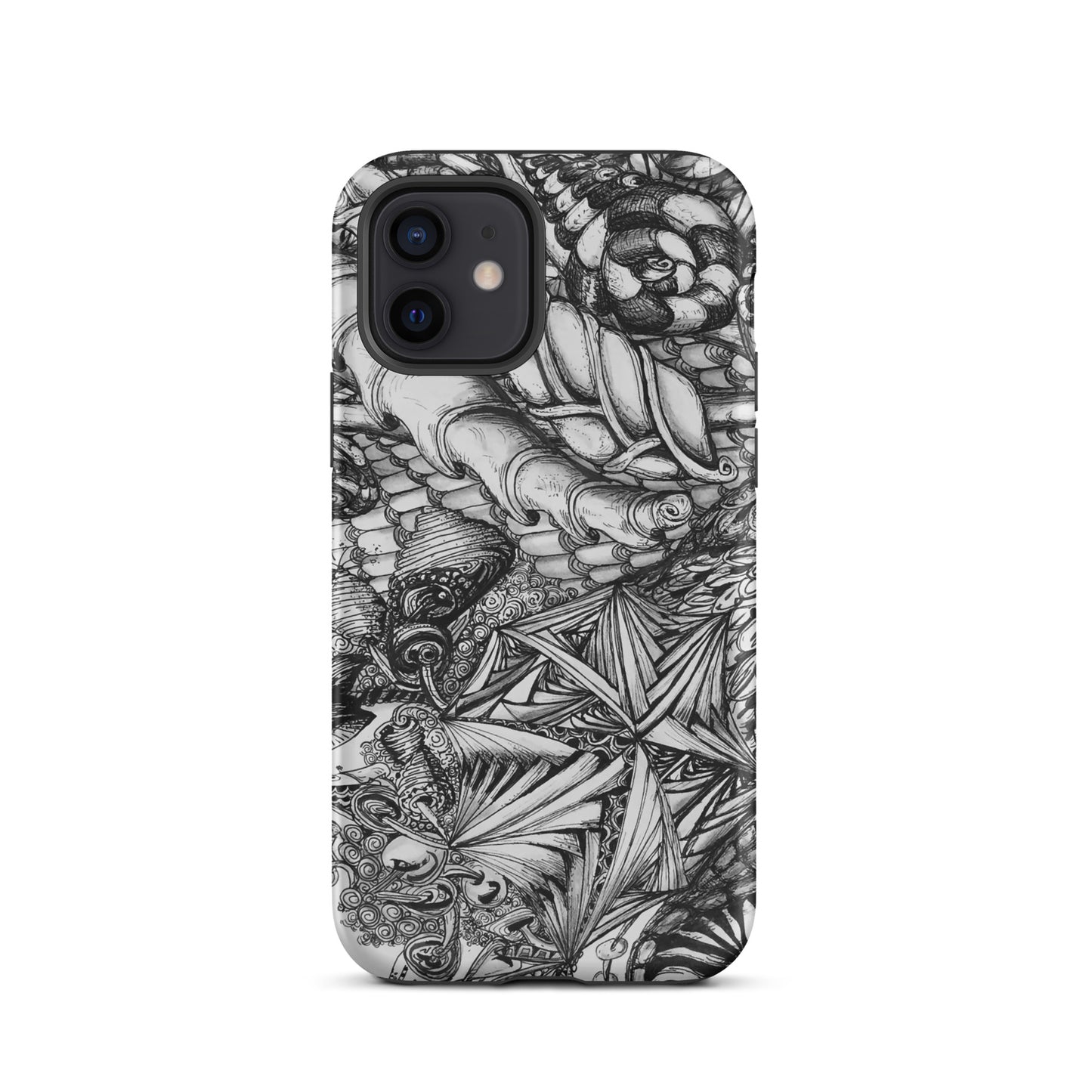 Tough iPhone case featuring artwork donated by Rick Glassman