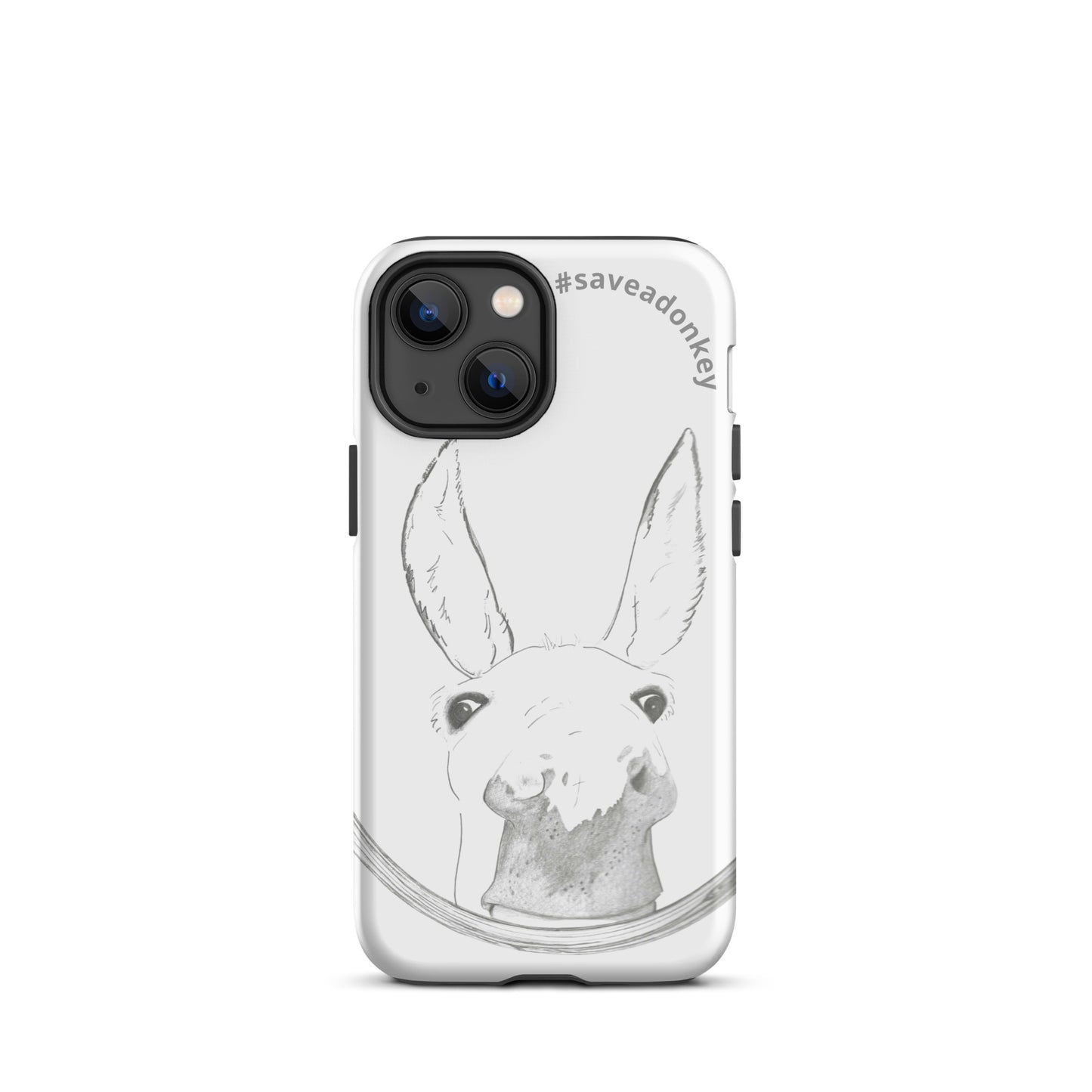 Tough iPhone® case featuring Thomas the donkey